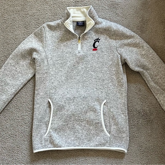 University of Cincinnati Quarter Zip - Picture 1 of 3